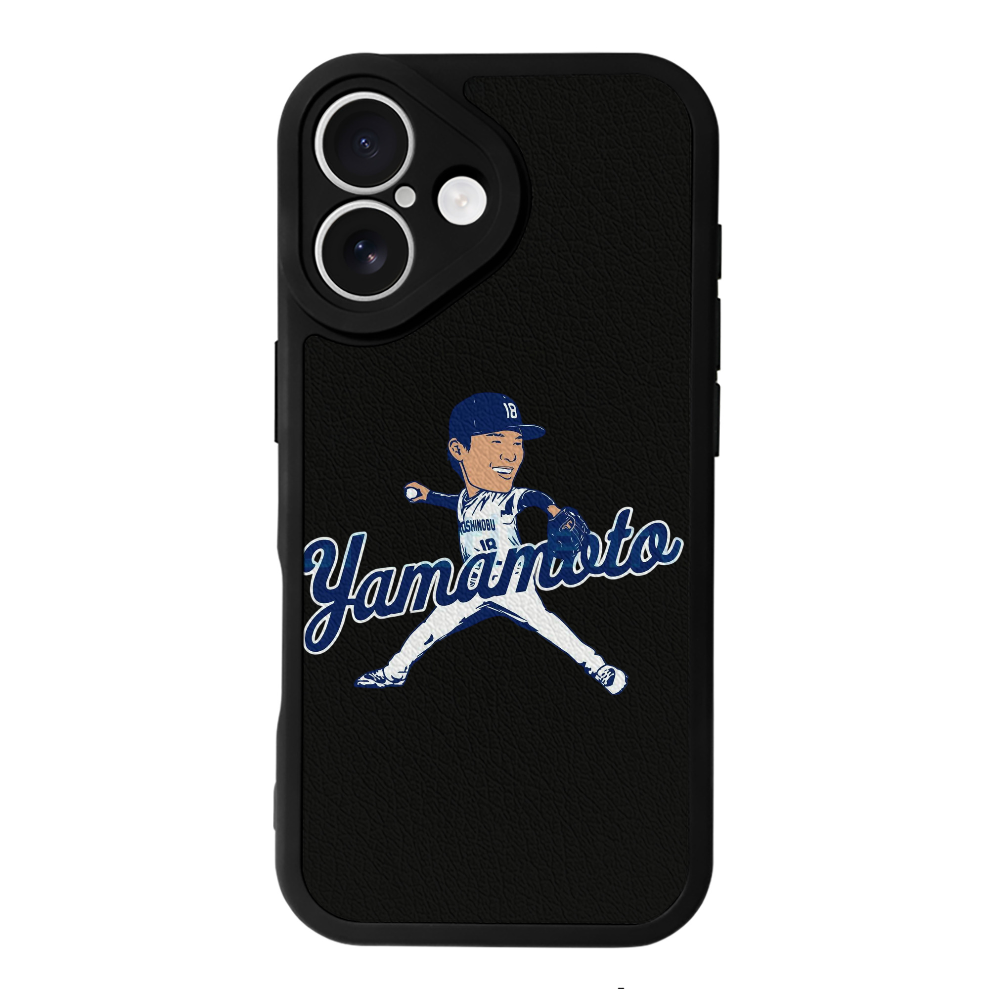  IPhone 16 Silicone Leather Case – UV Print, Lambskin Texture – Perfect Fit, Wireless Charging Compatible, Scratch Resistant, Precise Cutouts – Stylish Protection For IPhone 16